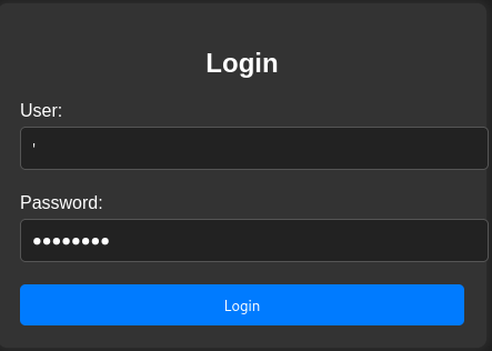 IntentoAccesoConSQLInjection