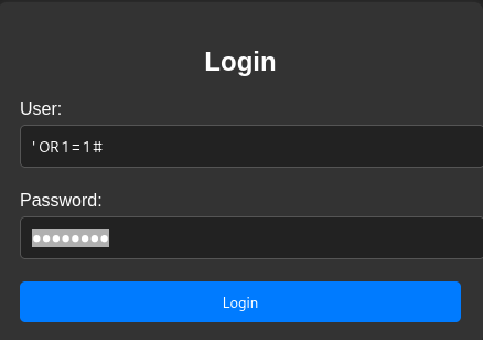 IntentoByPassSQLInjection